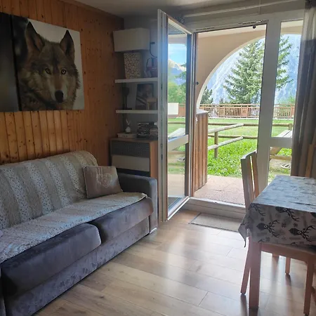 Studio Avec Jardin Et Garage, Proche Super Venosc Les Deux Alpes Exterior foto